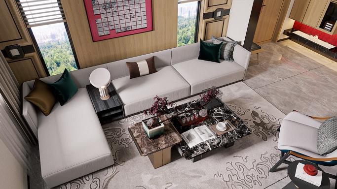 王伟作品-丽春湖墅